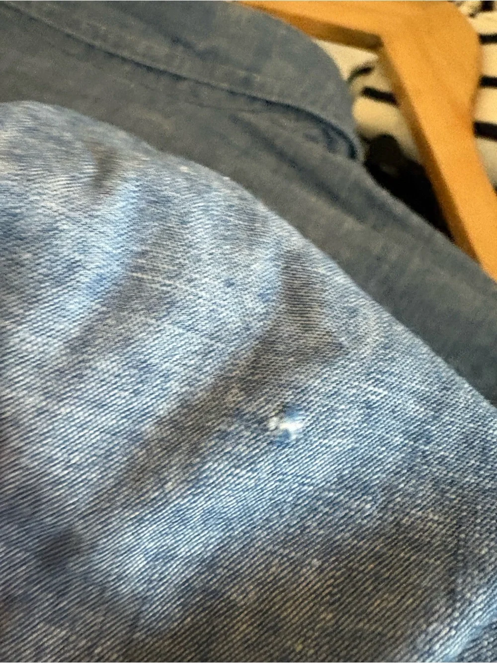 J. Crew Light Blue Chambray Shirt